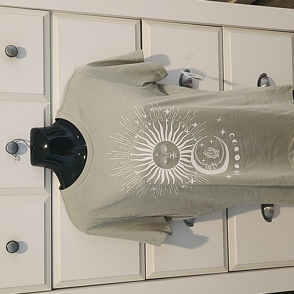 Urban Celestial Sun & Moon graphic tee